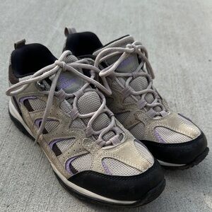Magellan Outdoors Women's Athletic Shoes - Tan Black Purple
